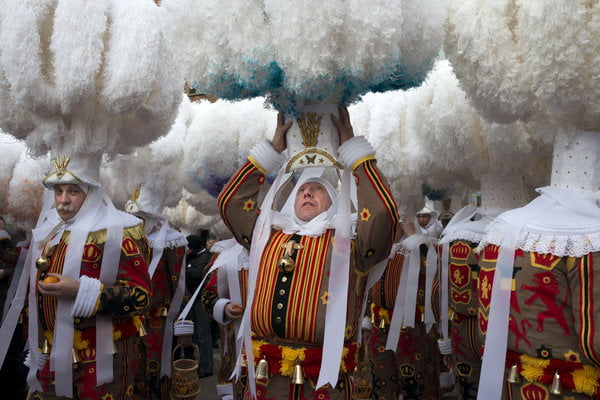 Lễ hội Mardi Gras ở Binche