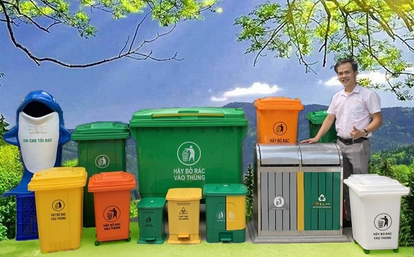 Thùng rác công cộng Thuận Thiên Plastic