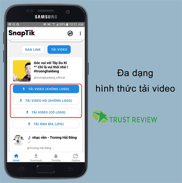 snaptik app download