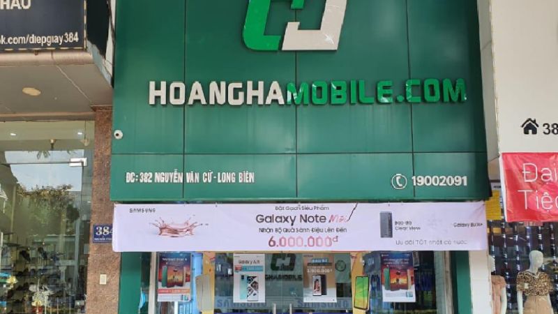 Top cửa hàng điện thoại uy tín Hà Nội