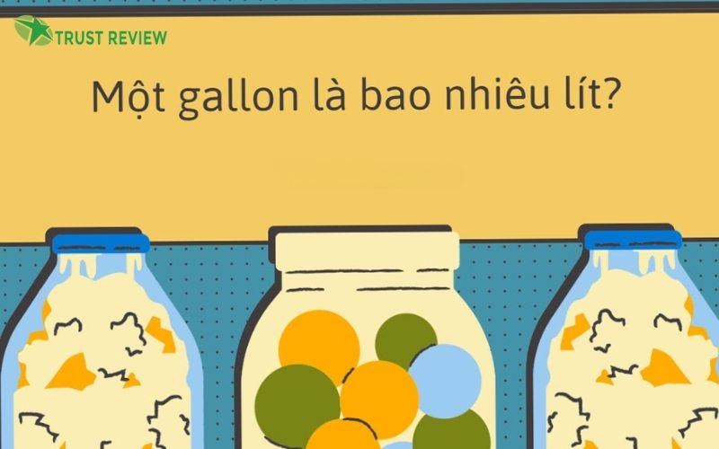 Góc giải đáp: một gallon là bao nhiêu lít?