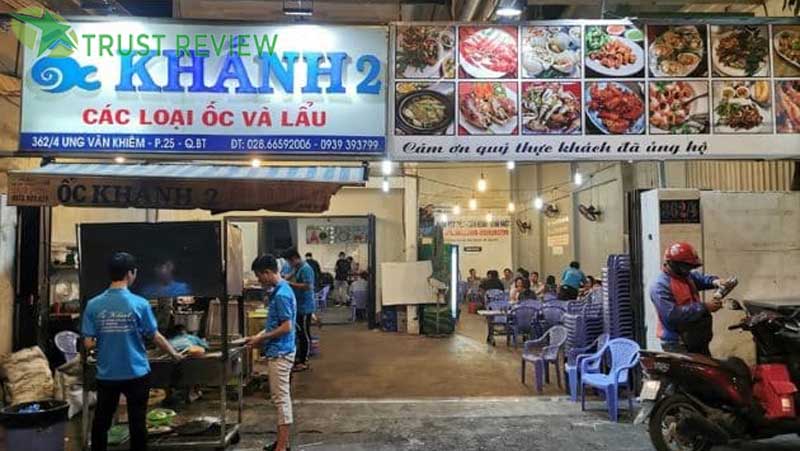 Quán hải sản Bình Thạnh tươi ngon, giá bình dân