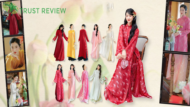 Shop bán áo dài may sẵn đep ở thành phố  HCM