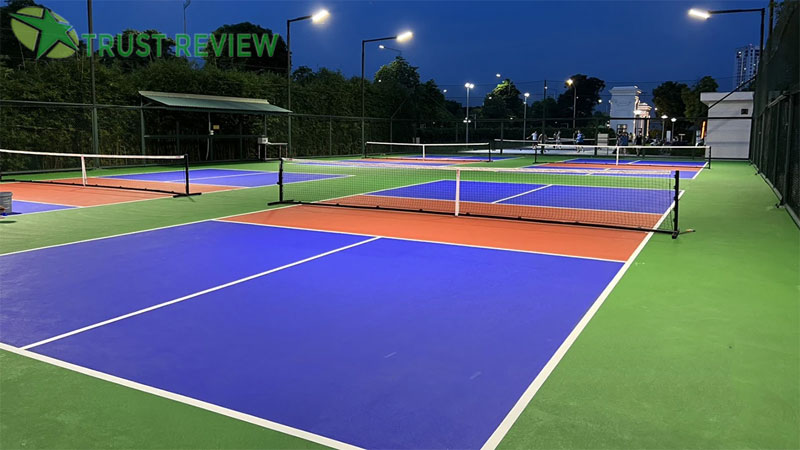 Thi công sân thể thao pickleball thanhphat