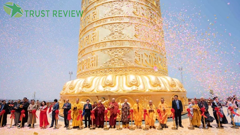 Review đại bảo tháp kinh luân lớn nhất thế giới 10 Review đại bảo tháp kinh luân lớn nhất thế giới