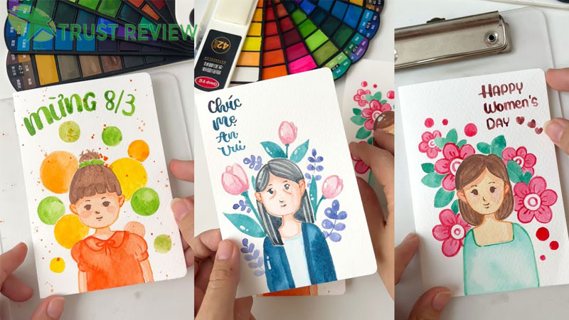 TOP những món quà và thiệp 8/3 handmade độc đáo, ấn tượng nhất 12 TOP những món quà và thiệp 8/3 handmade độc đáo, ấn tượng nhất