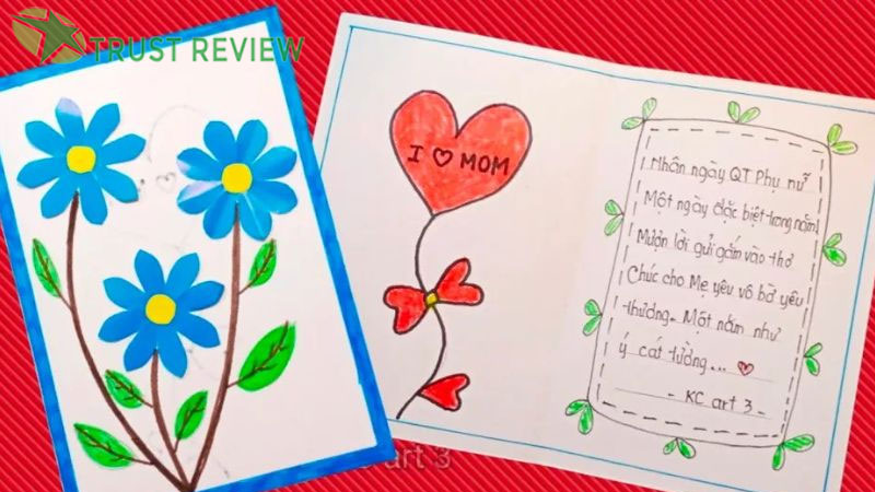 Những mẫu thiệp handmade tặng mẹ đẹp nhất và cách làm 10 Những mẫu thiệp handmade tặng mẹ đẹp nhất và cách làm