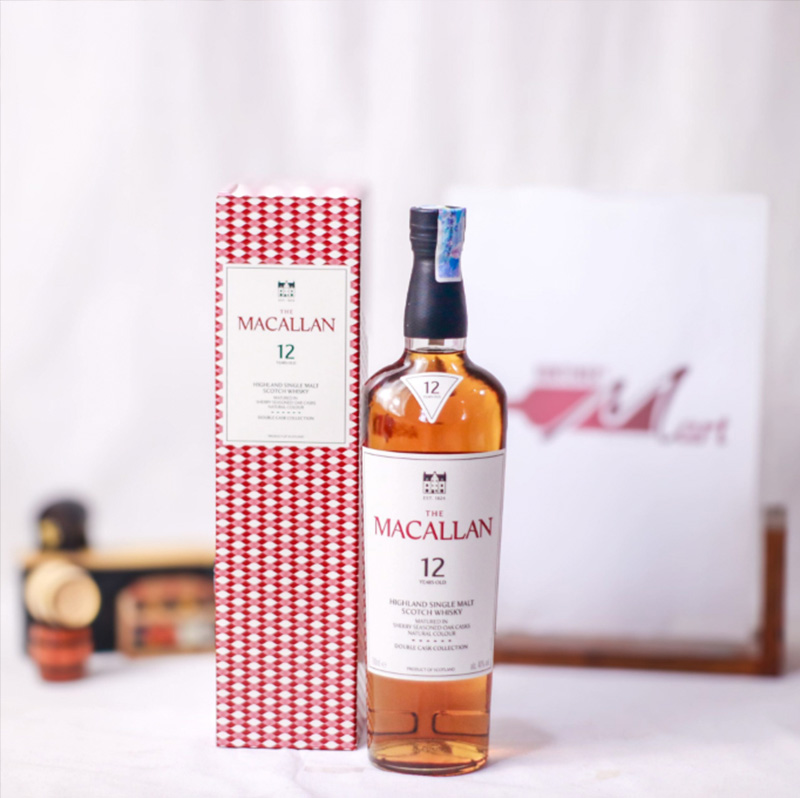 TOP 10 Chai Rượu Mừng Sinh Nhật Sang Trọng, Dễ Chọn Làm Quà 11 Rượu Macallan 12 Double Cask
