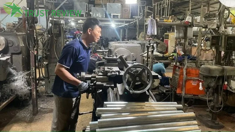 Quy trình, tiêu chuẩn sản xuất, gia công, chế tạo con lăn băng tải 11 Quy trình, tiêu chuẩn sản xuất, gia công, chế tạo con lăn băng tải