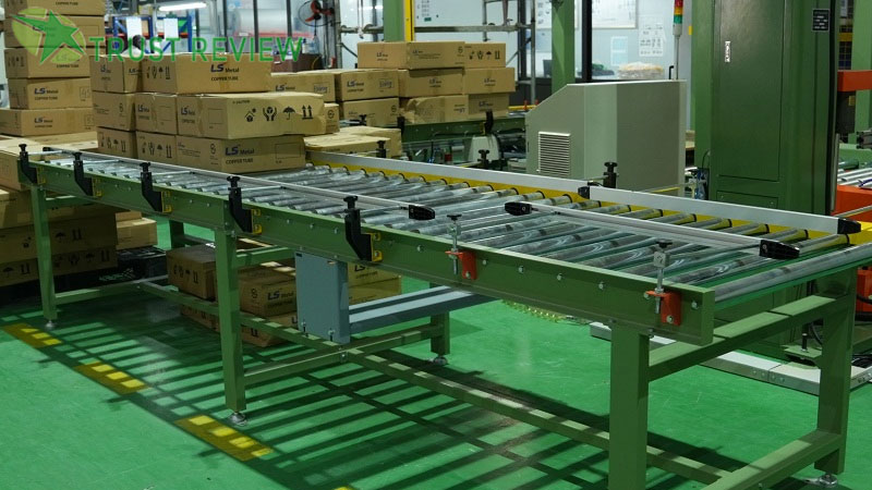 Cấu tạo, kích thước hệ thống con lăn băng tải 14 Cấu tạo, kích thước hệ thống con lăn băng tải