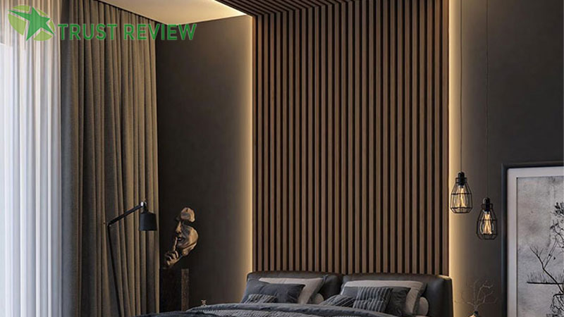 Review 15 mẫu phòng ngủ ốp nhựa giả gỗ đẹp, sang trọng 18 Review 15 mẫu phòng ngủ ốp nhựa giả gỗ đẹp, sang trọng