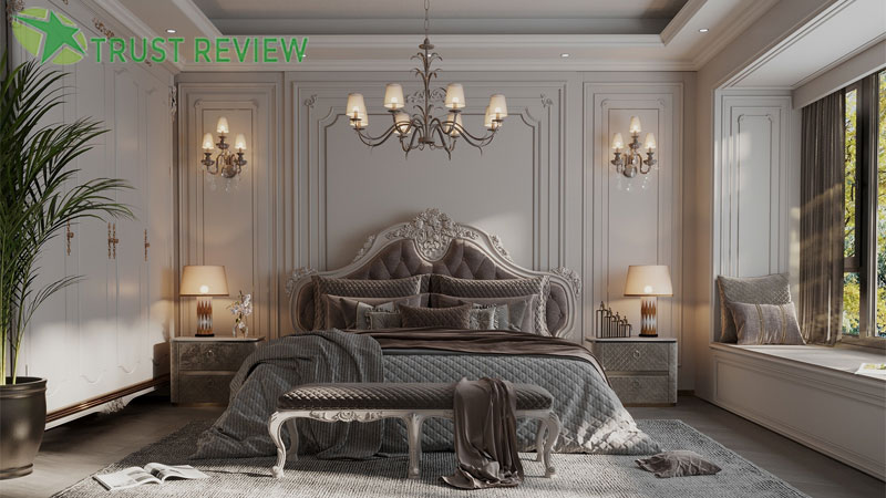 Review 15 mẫu phòng ngủ ốp nhựa giả gỗ đẹp, sang trọng 28 Review 15 mẫu phòng ngủ ốp nhựa giả gỗ đẹp, sang trọng