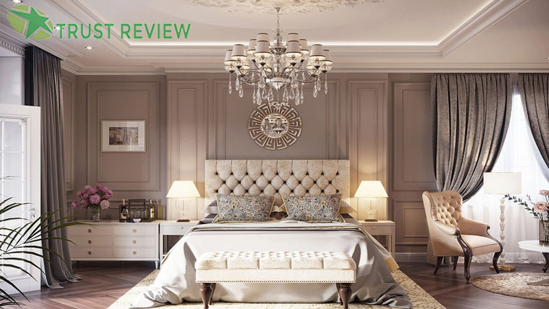 Review 15 mẫu phòng ngủ ốp nhựa giả gỗ đẹp, sang trọng 29 Review 15 mẫu phòng ngủ ốp nhựa giả gỗ đẹp, sang trọng