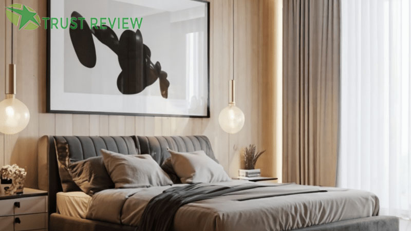 Review 15 mẫu phòng ngủ ốp nhựa giả gỗ đẹp, sang trọng 26 Review 15 mẫu phòng ngủ ốp nhựa giả gỗ đẹp, sang trọng